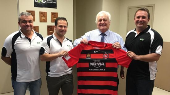 Bleasdale National Contractors further commit to the Western Sydney Wanderers