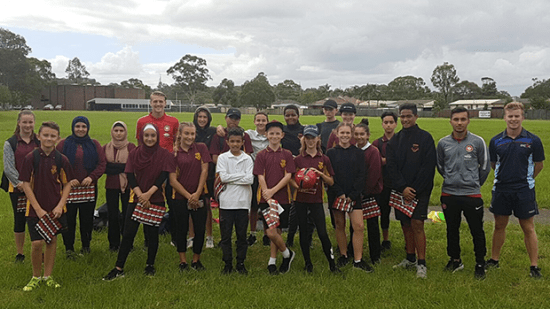 Wanderers duo promote multiculturalism