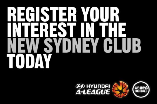 Register your interest in Western Sydney club