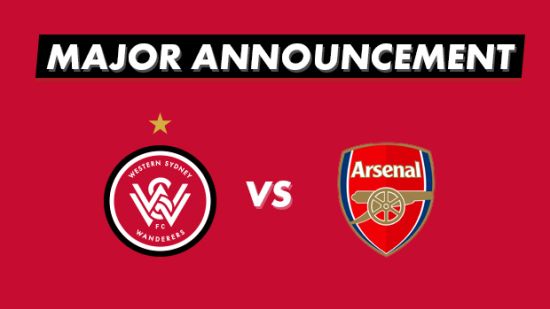 Wanderers to Play Arsenal in 2017