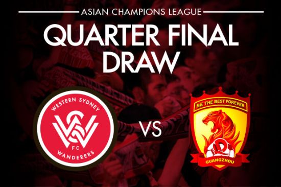Wanderers draw Guangzhou Evergrande in Quarter Final