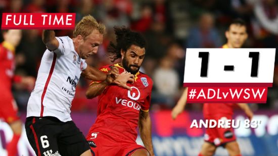 Adelaide 1 Wanderers 1 | Match Report