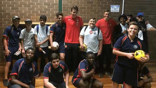 Wanderers Academy heads to the community