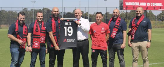 Western Sydney Wanderers announce MATE partnership