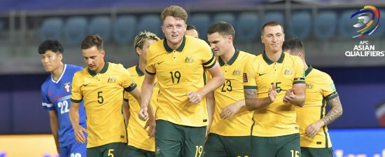 Duke strikes double as dominant Socceroos defeat Chinese Taipei