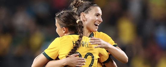 Henry makes CommBank Matildas debut in victory over Brazil