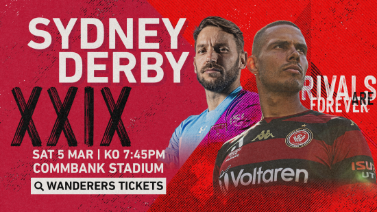 General Public tickets to go on sale today for Sydney Derby XXIX