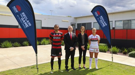 Wanderers’ women join the men to Reclaim the Game￼